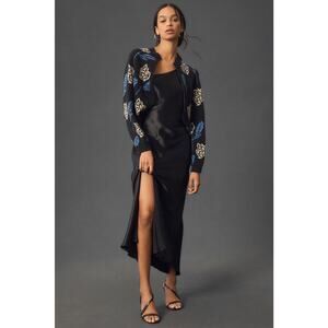 Anthropologie X Maeve Printed Knit Shrug Multicolor One Size NWT